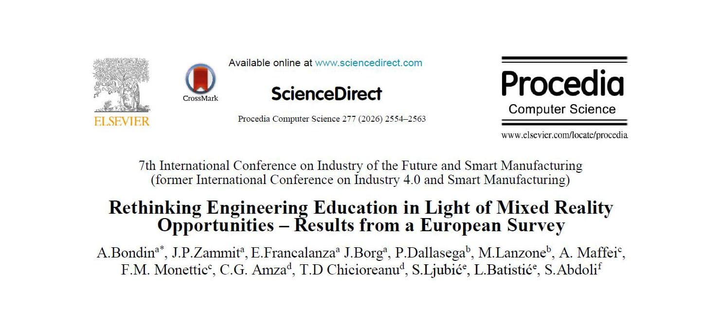 TRAINEE Publishes First Research on Mixed Reality in Engineering Education